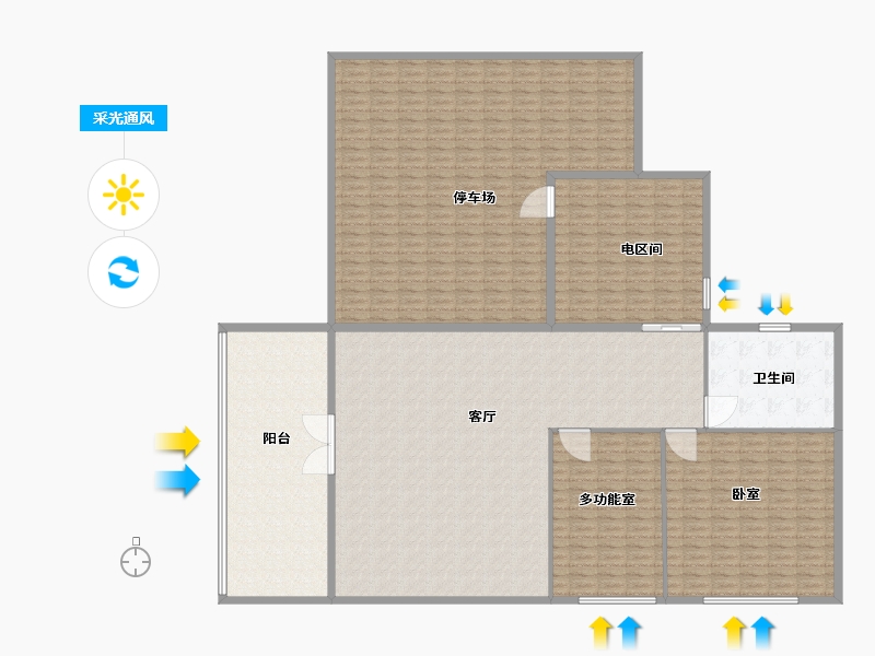 浙江省-绍兴市-华宇兰园-280.00-户型库-采光通风