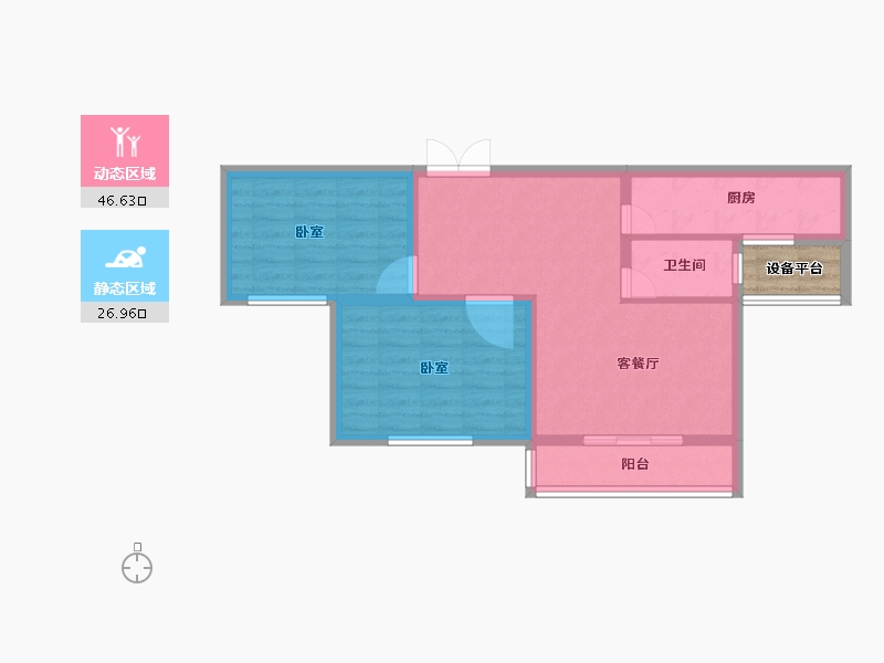 安徽省-池州市-福达园-68.00-户型库-动静分区