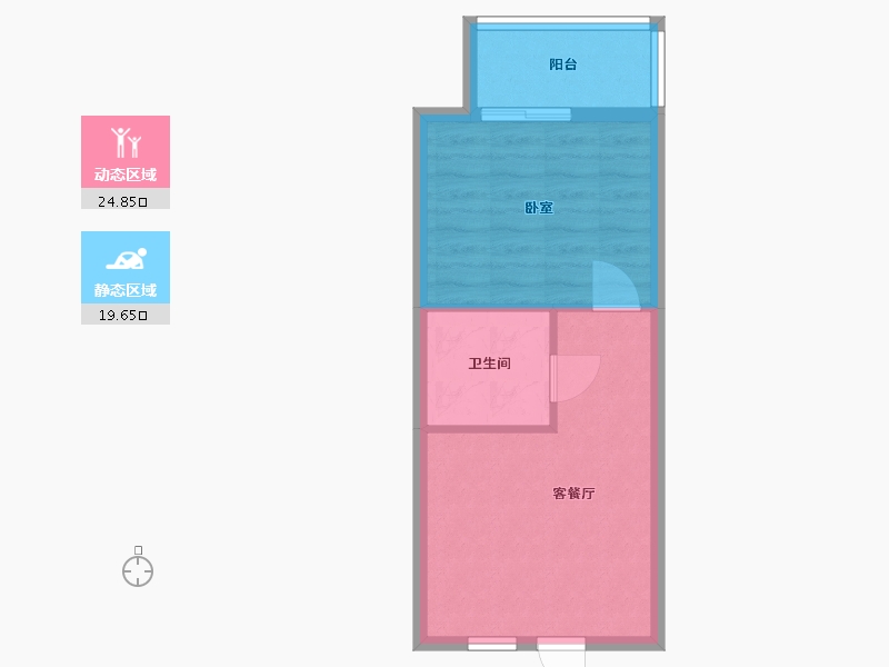 河北省-邢台市-丰基SMART慧谷-40.00-户型库-动静分区