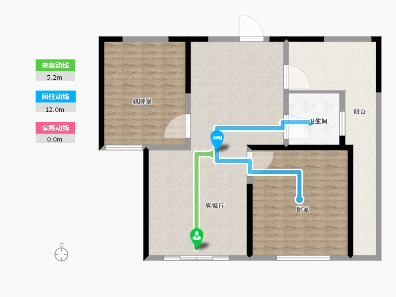 江苏省-盐城市-创元金域华府-114.00-户型库-动静线