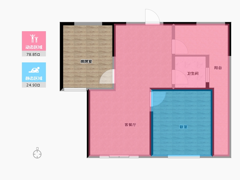 江苏省-盐城市-创元金域华府-114.00-户型库-动静分区