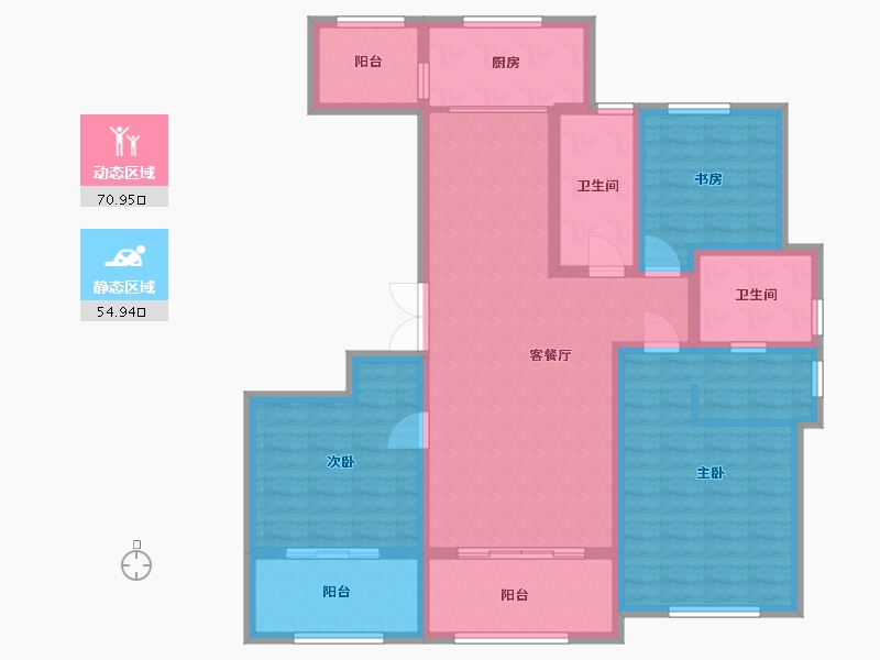 山东省-青岛市-保利漫月山-112.00-户型库-动静分区