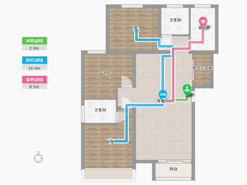 河北省-唐山市-铂悦派-99.00-户型库-动静线