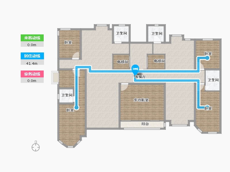 河北省-石家庄市-雍和慢城-272.36-户型库-动静线