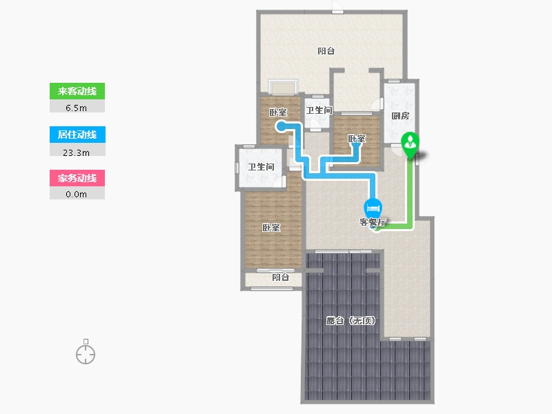 江西省-上饶市-中航城波西塔诺-238.73-户型库-动静线