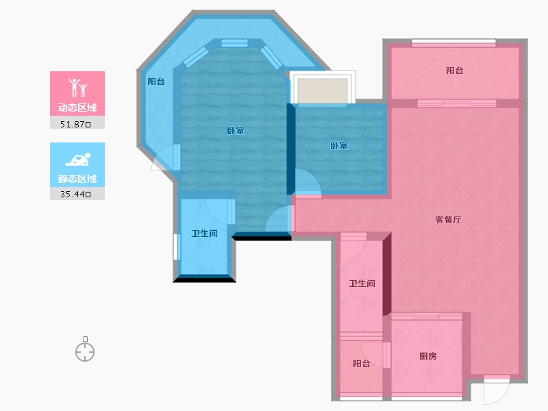 四川省-资阳市-安岳中迪商业广场-75.65-户型库-动静分区