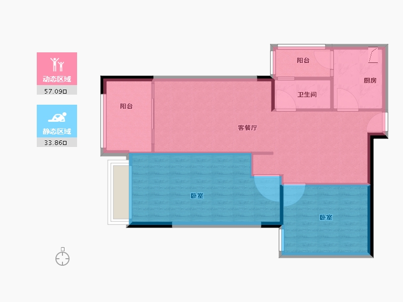 福建省-南平市-建阳融华锦城-83.01-户型库-动静分区