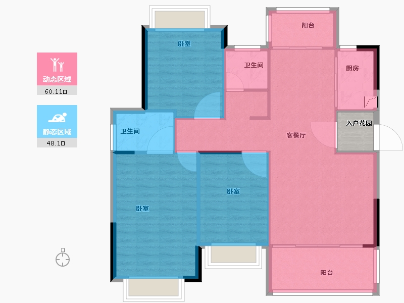 福建省-南平市-建阳融华锦城-102.01-户型库-动静分区