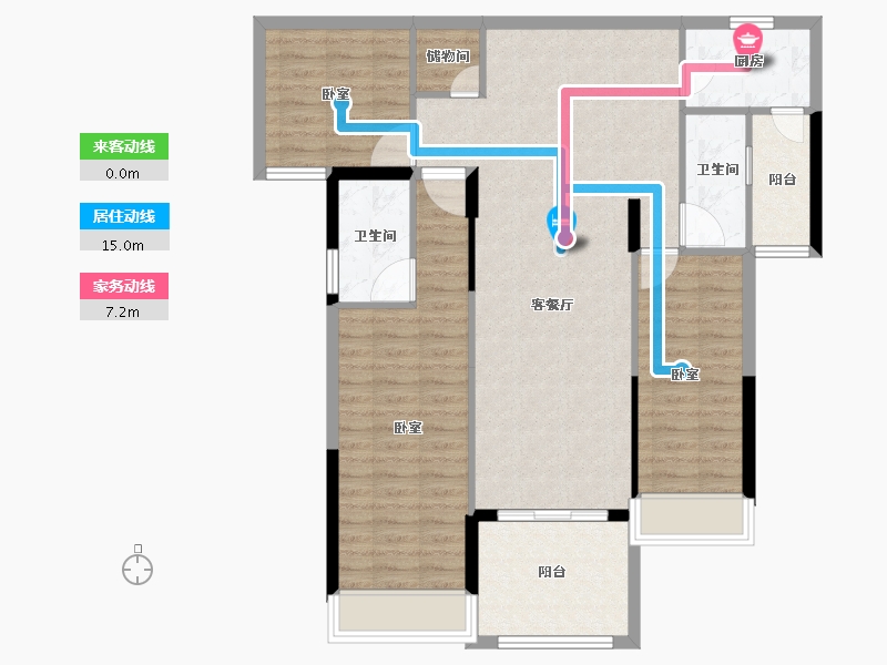 福建省-莆田市-凯天城-100.00-户型库-动静线