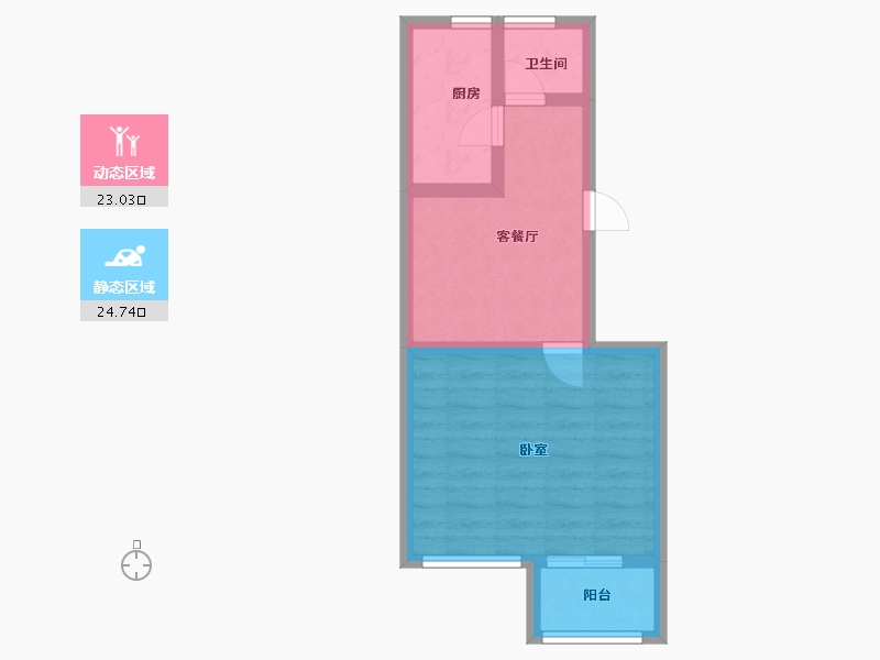 山东省-青岛市-高山华府-41.98-户型库-动静分区