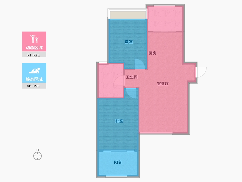 湖北省-宜昌市-御江一品-100.00-户型库-动静分区