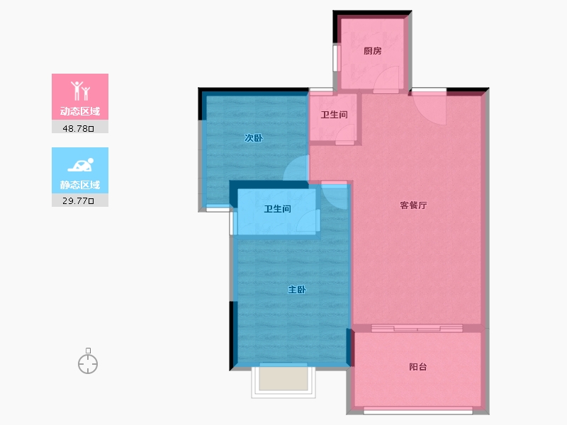 广东省-汕头市-香樟美地-71.02-户型库-动静分区