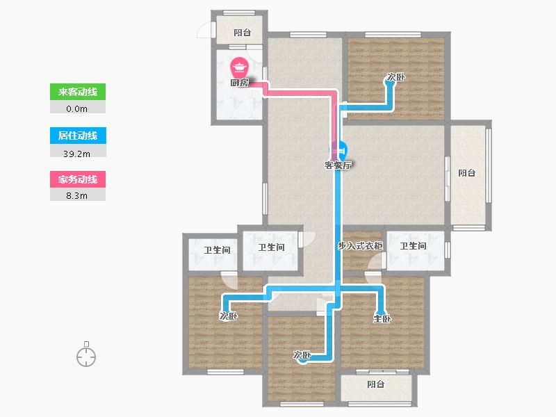 山西省-太原市-丰沃悦湖城-180.59-户型库-动静线