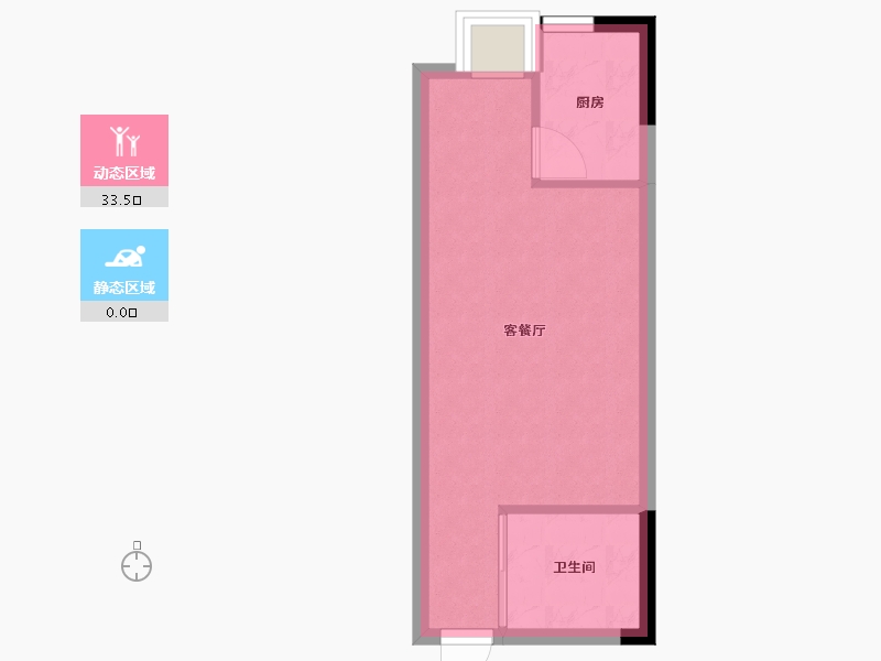 湖北省-武汉市-奥特莱斯V公寓-30.00-户型库-动静分区