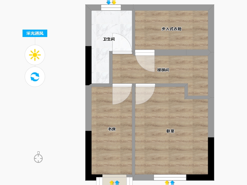 湖北省-武汉市-华享雕墅-28.83-户型库-采光通风