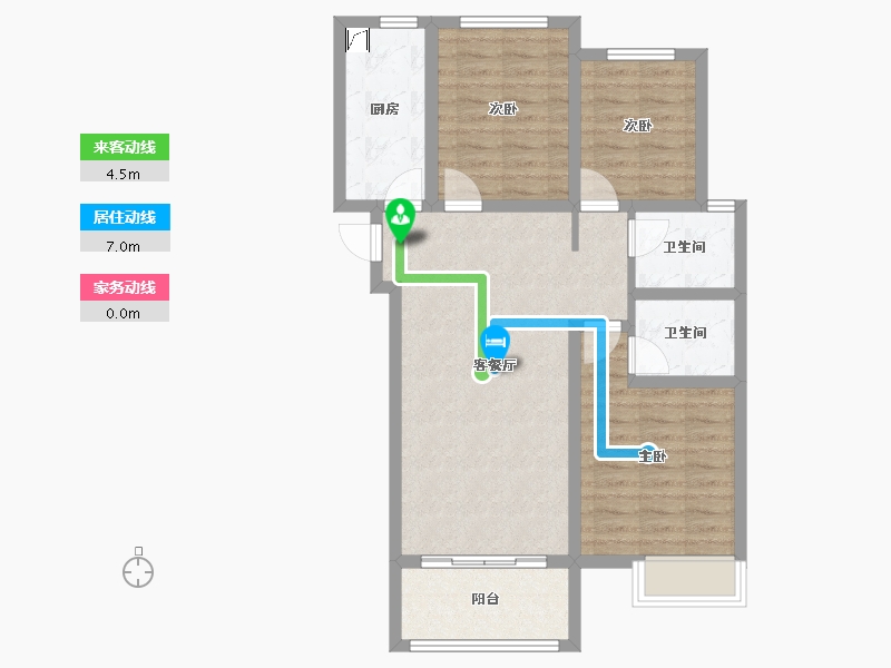 河南省-郑州市-正商智慧城-79.07-户型库-动静线