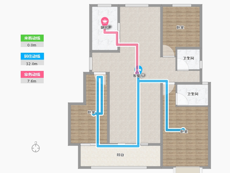 河南省-焦作市-中嘉美景-177.74-户型库-动静线