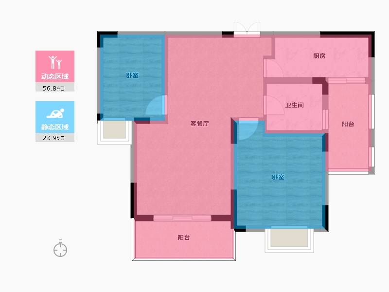 江西省-南昌市-江报翰林世家-72.01-户型库-动静分区