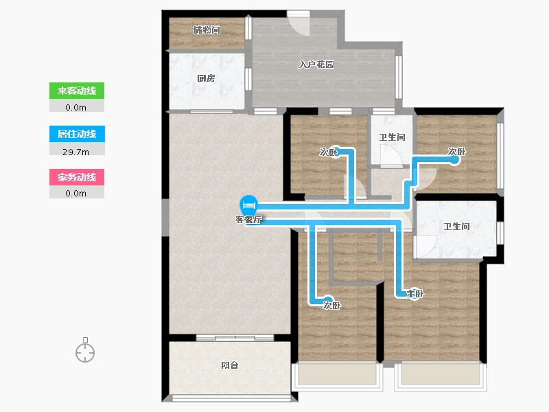 广东省-深圳市-华晖云门-118.02-户型库-动静线