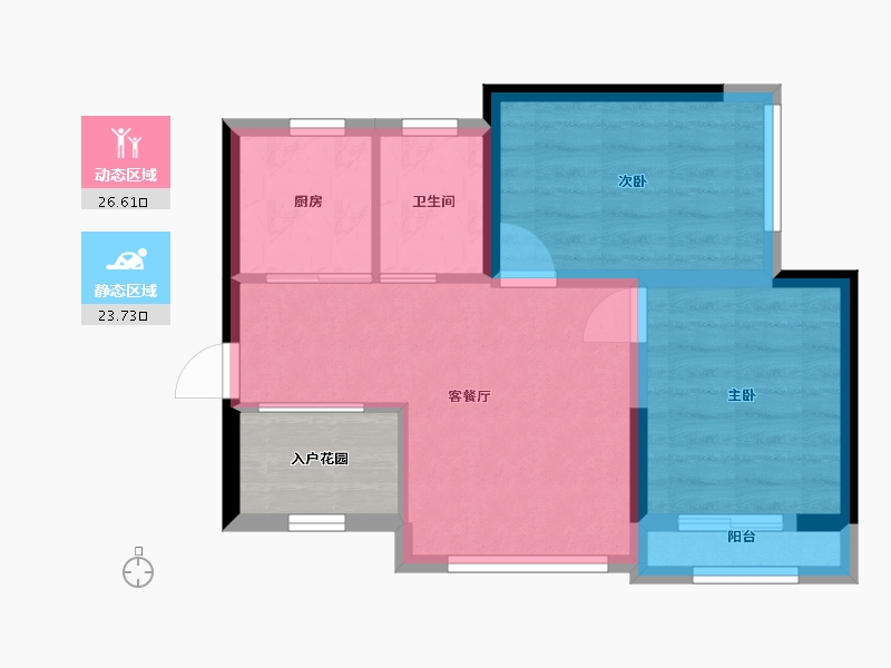 广东省-惠州市-爱琴海-48.00-户型库-动静分区