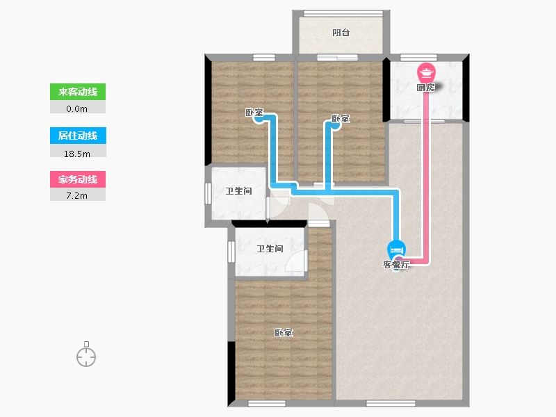 广东省-揭阳市-御江南-109.66-户型库-动静线