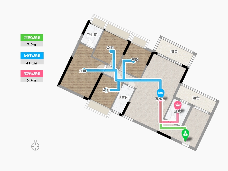 广东省-中山市-德宝怡高-116.40-户型库-动静线