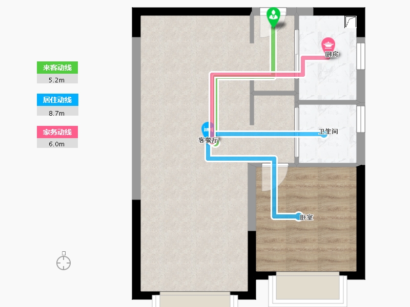 福建省-龙岩市-建发央郡-51.04-户型库-动静线