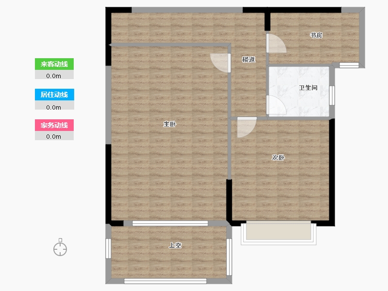 江西省-吉安市-凯旋·世纪-104.31-户型库-动静线