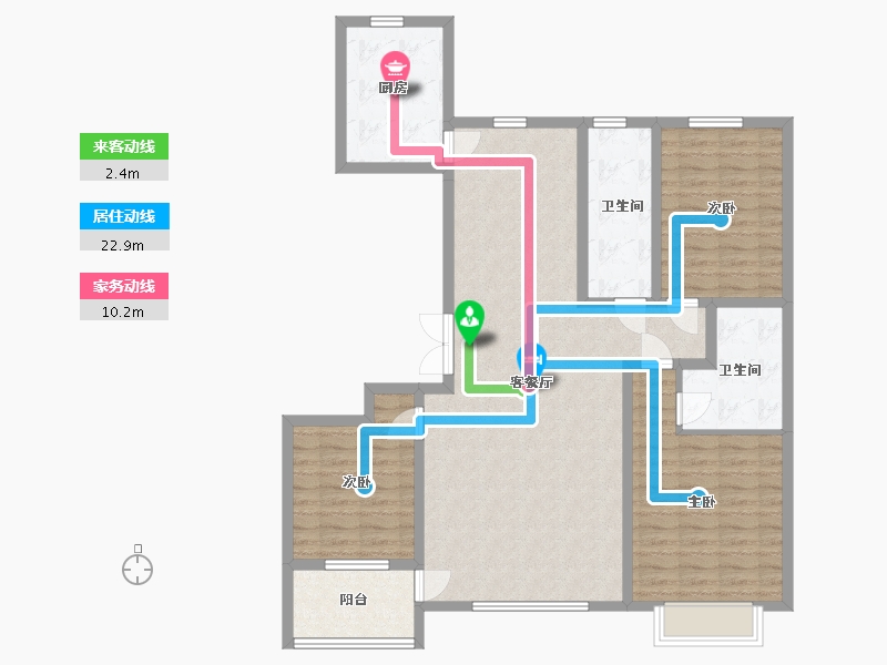 山东省-潍坊市-昌乐中心城-114.41-户型库-动静线