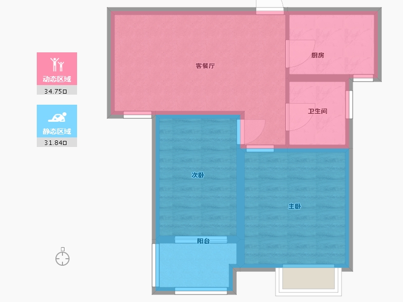 河南省-郑州市-宏光协和城邦-59.20-户型库-动静分区