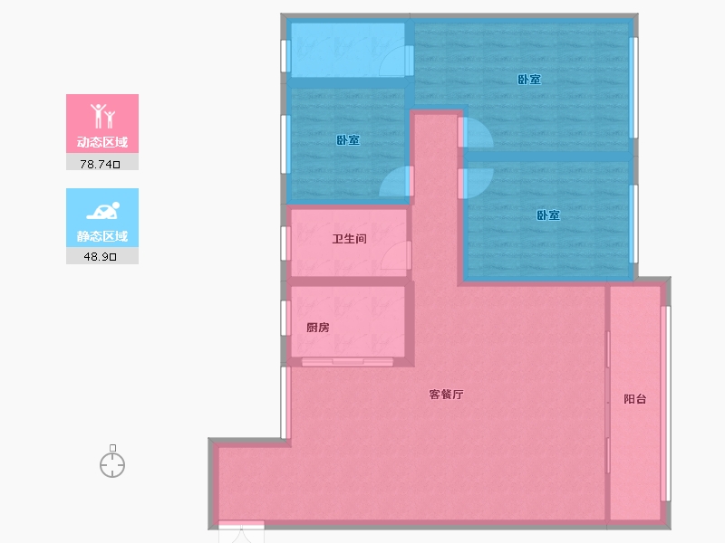 山东省-潍坊市-辰隆天玺城-114.99-户型库-动静分区