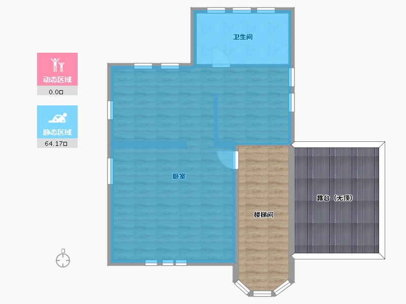 福建省-漳州市-十里蓝山-88.39-户型库-动静分区