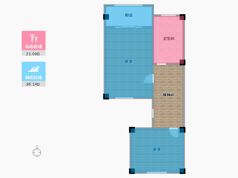 福建省-漳州市-十里蓝山-133.01-户型库-动静分区