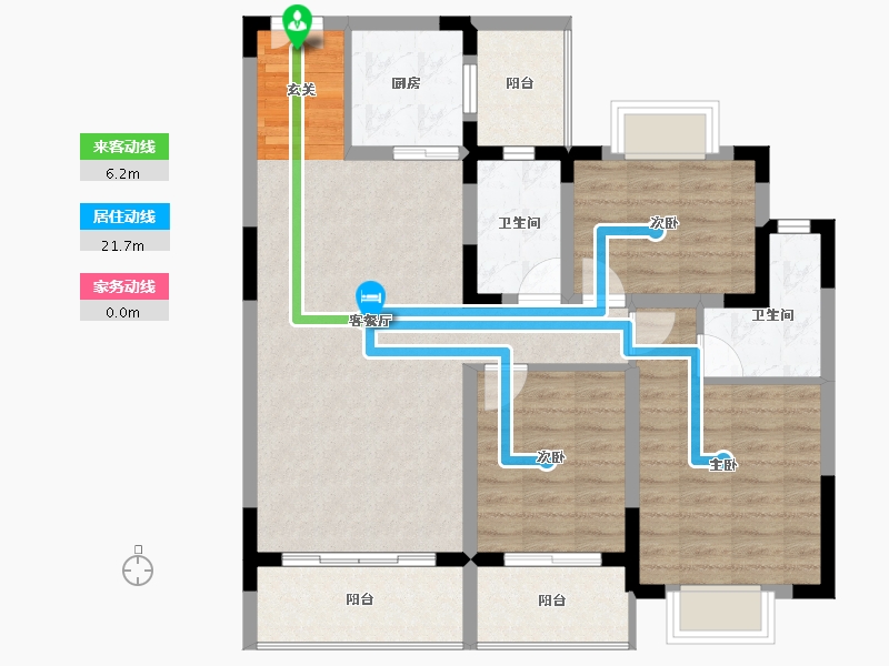 云南省-曲靖市-华厦金源-94.15-户型库-动静线