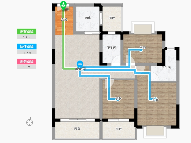 云南省-曲靖市-华厦金源-94.18-户型库-动静线