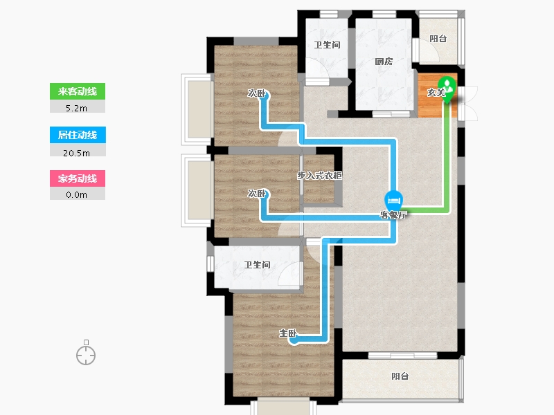 云南省-曲靖市-华厦金源-89.11-户型库-动静线