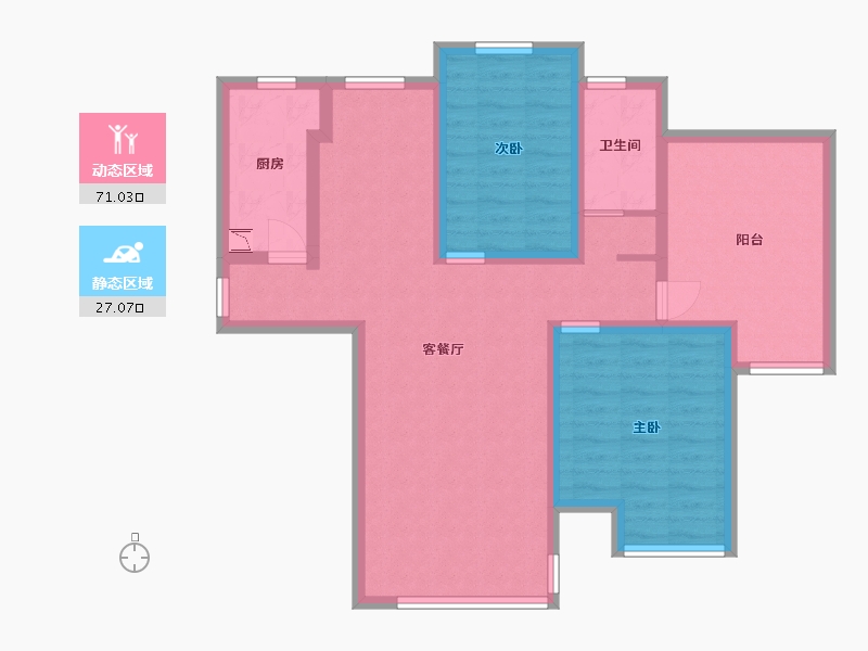 河北省-廊坊市-三湘印象·森林海尚城-86.48-户型库-动静分区