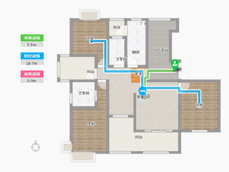 云南省-曲靖市-南疆坤城-139.00-户型库-动静线