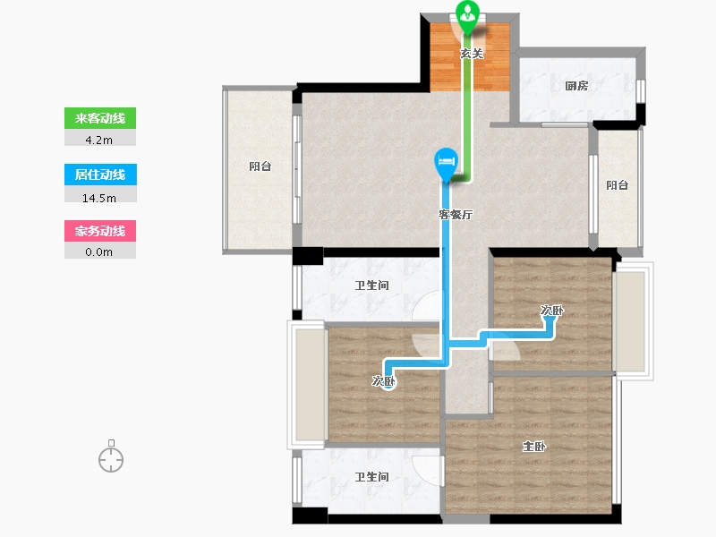 云南省-曲靖市-富源宏发梧桐苑-102.00-户型库-动静线