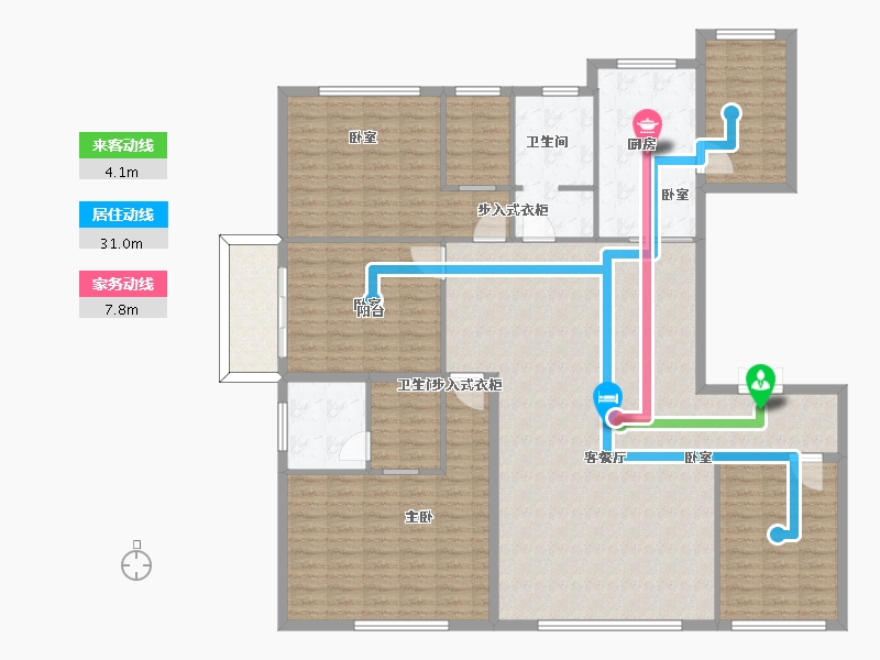 黑龙江省-大庆市-英伦小镇-182.81-户型库-动静线