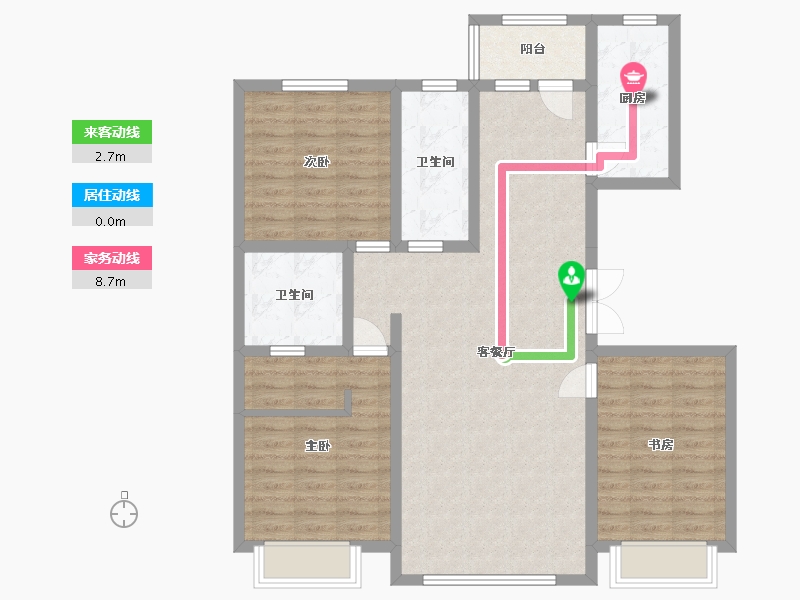 吉林省-白城市-萬象府-101.92-户型库-动静线