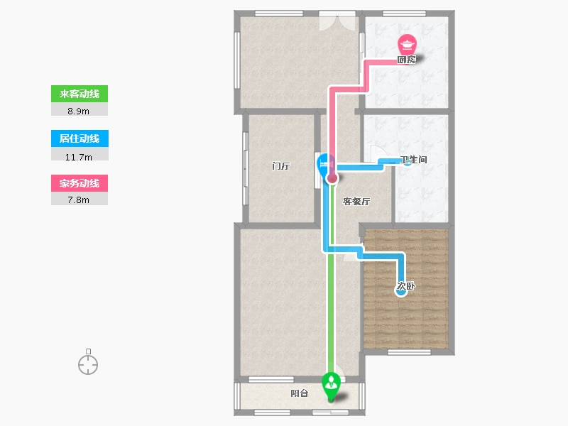 河北省-保定市-天业悦山湖-122.15-户型库-动静线