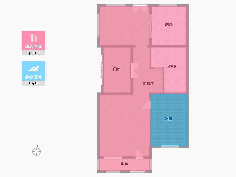 河北省-保定市-天业悦山湖-122.15-户型库-动静分区