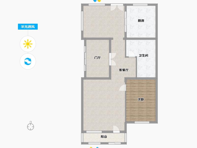 河北省-保定市-天业悦山湖-122.15-户型库-采光通风