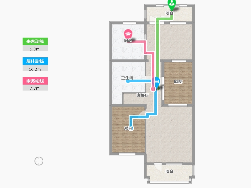 河北省-保定市-天业悦山湖-122.90-户型库-动静线