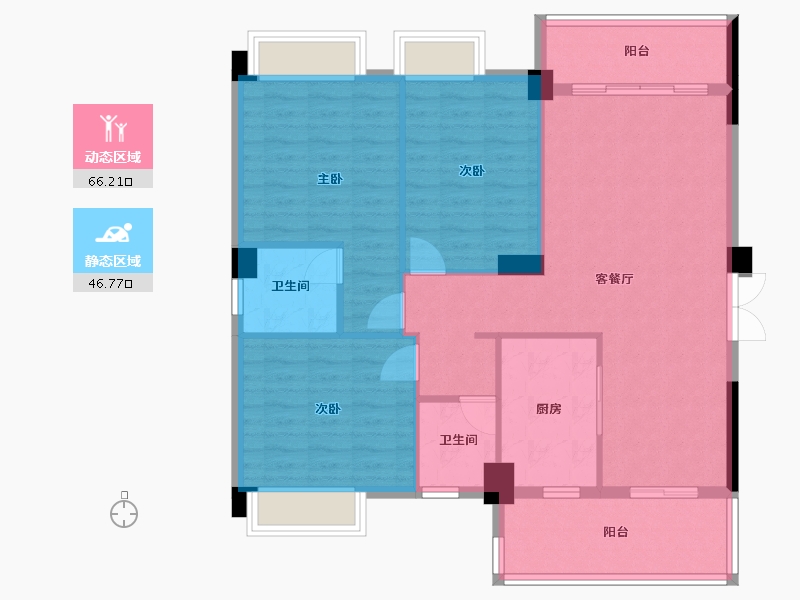 广西壮族自治区-梧州市-江河1号-102.35-户型库-动静分区