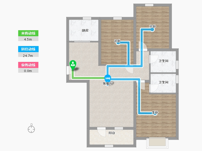 河北省-石家庄市-五合锦江府-102.70-户型库-动静线