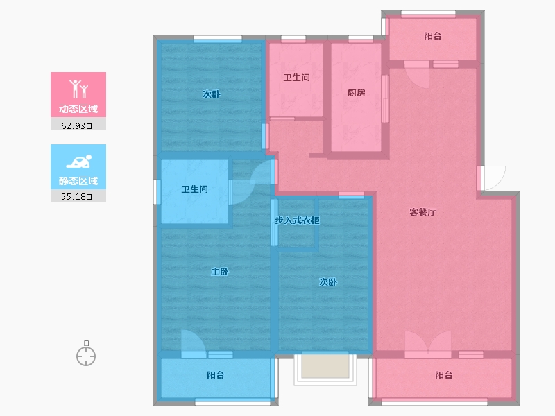 河北省-廊坊市-京畿檀宫-104.00-户型库-动静分区