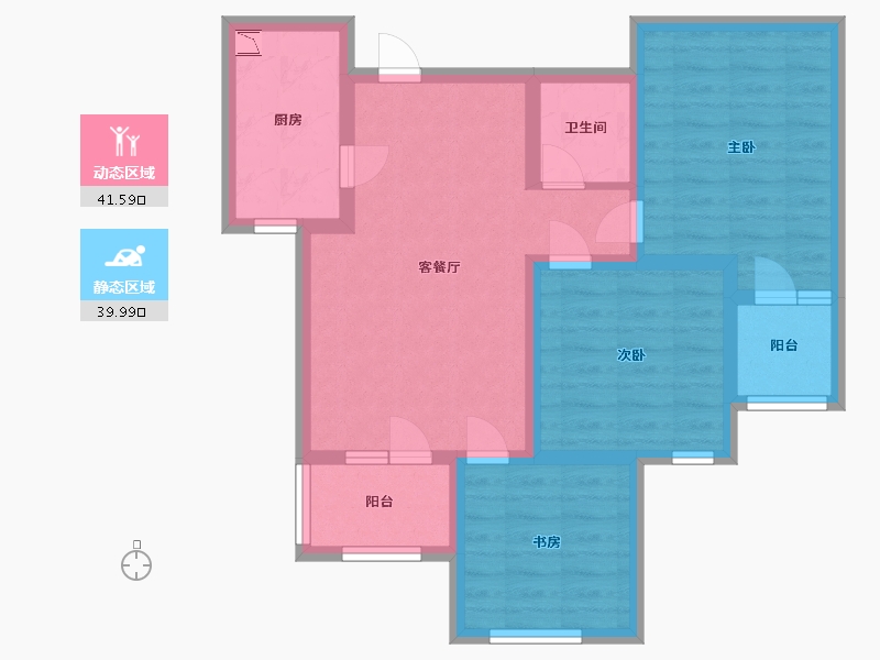 河北省-廊坊市-京畿檀宫-71.20-户型库-动静分区