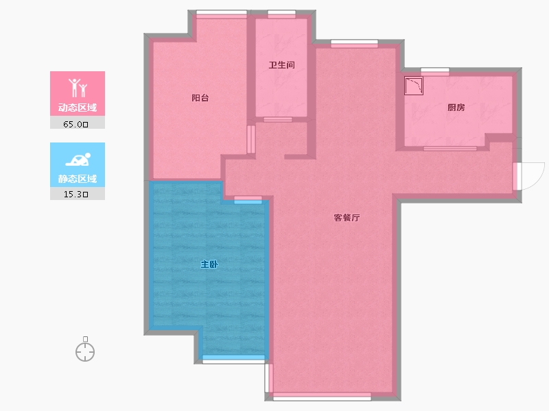 河北省-廊坊市-三湘印象·森林海尚城-71.07-户型库-动静分区